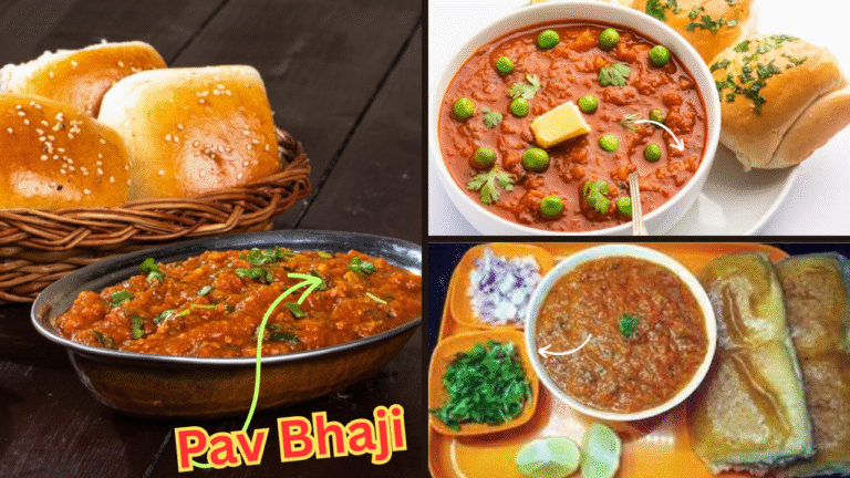 पाव भाजी रेसिपी  घरगुती  सोप्या पद्धतीने चविष्ट पाव भाजी बनवा (Mumbai Pav Bhaji Recipe)
