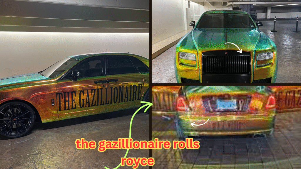 the gazillionaire rolls royce
