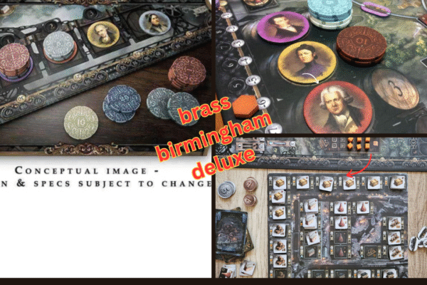 Brass Birmingham Deluxe The Masterpiece of Strategy and Luxury Board Gaming brass birmingham deluxe