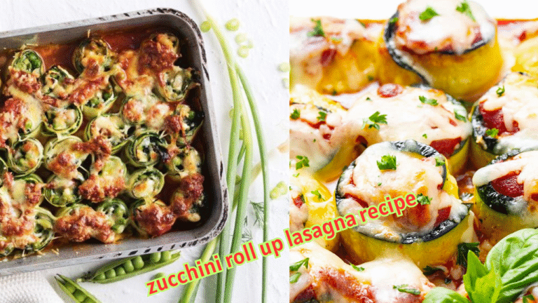zucchini roll up lasagna recipe